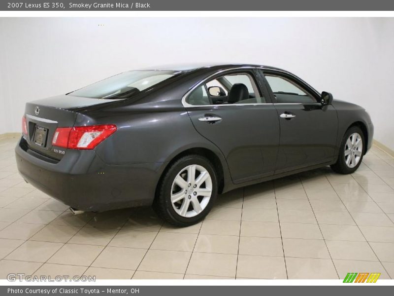 Smokey Granite Mica / Black 2007 Lexus ES 350