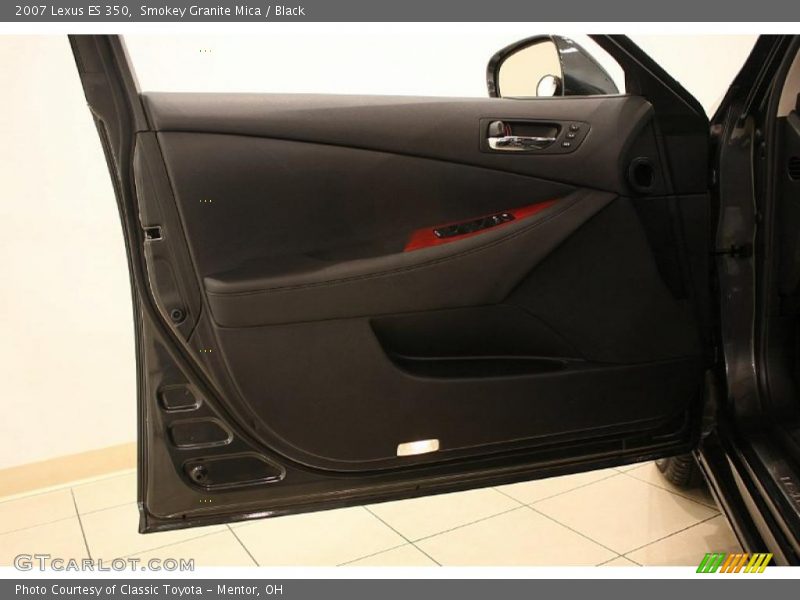 Smokey Granite Mica / Black 2007 Lexus ES 350