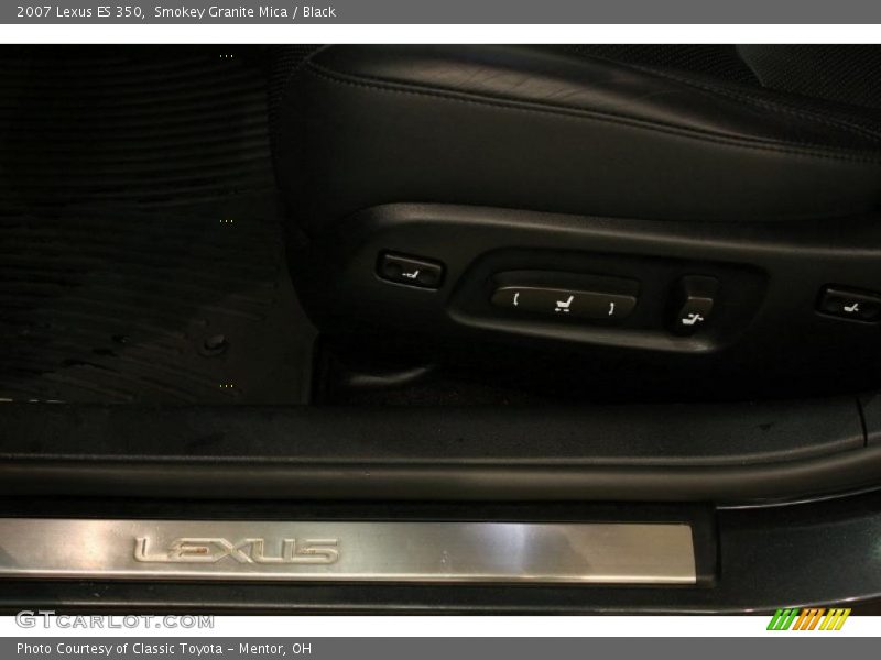 Smokey Granite Mica / Black 2007 Lexus ES 350