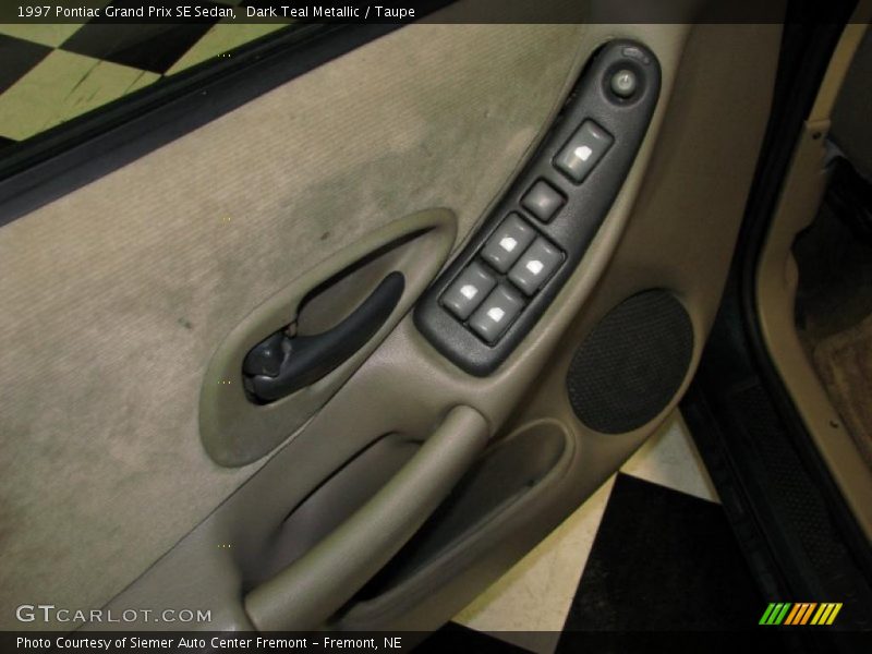 Dark Teal Metallic / Taupe 1997 Pontiac Grand Prix SE Sedan
