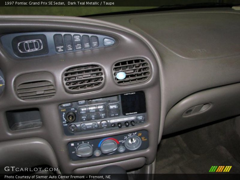 Dark Teal Metallic / Taupe 1997 Pontiac Grand Prix SE Sedan