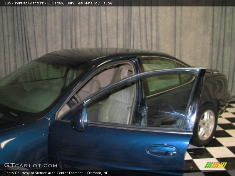 Dark Teal Metallic / Taupe 1997 Pontiac Grand Prix SE Sedan