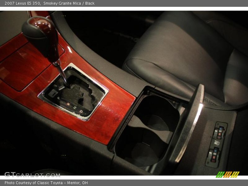 Smokey Granite Mica / Black 2007 Lexus ES 350