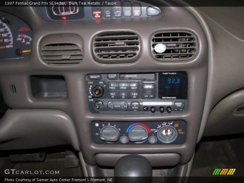 Dark Teal Metallic / Taupe 1997 Pontiac Grand Prix SE Sedan