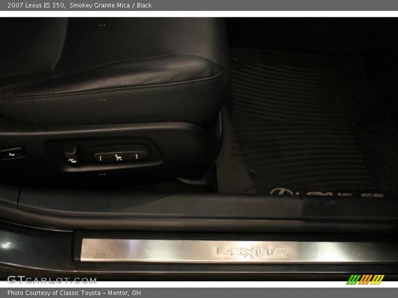 Smokey Granite Mica / Black 2007 Lexus ES 350