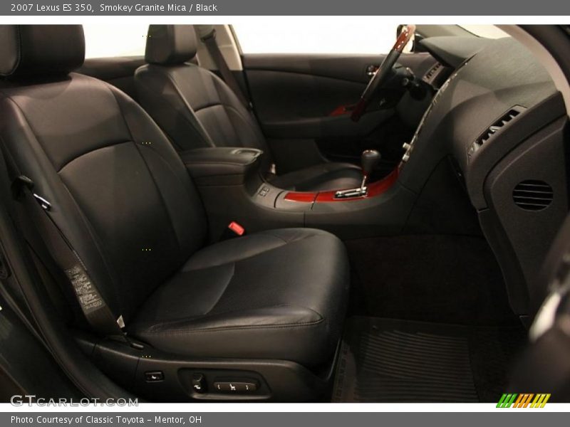 Smokey Granite Mica / Black 2007 Lexus ES 350