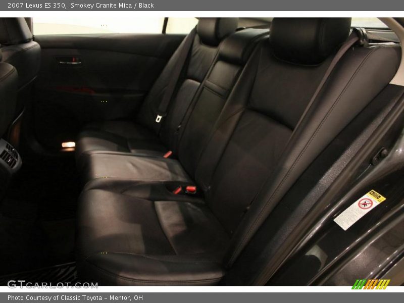 Smokey Granite Mica / Black 2007 Lexus ES 350