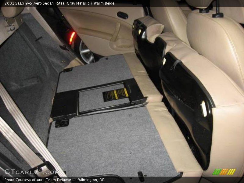 Steel Gray Metallic / Warm Beige 2001 Saab 9-5 Aero Sedan