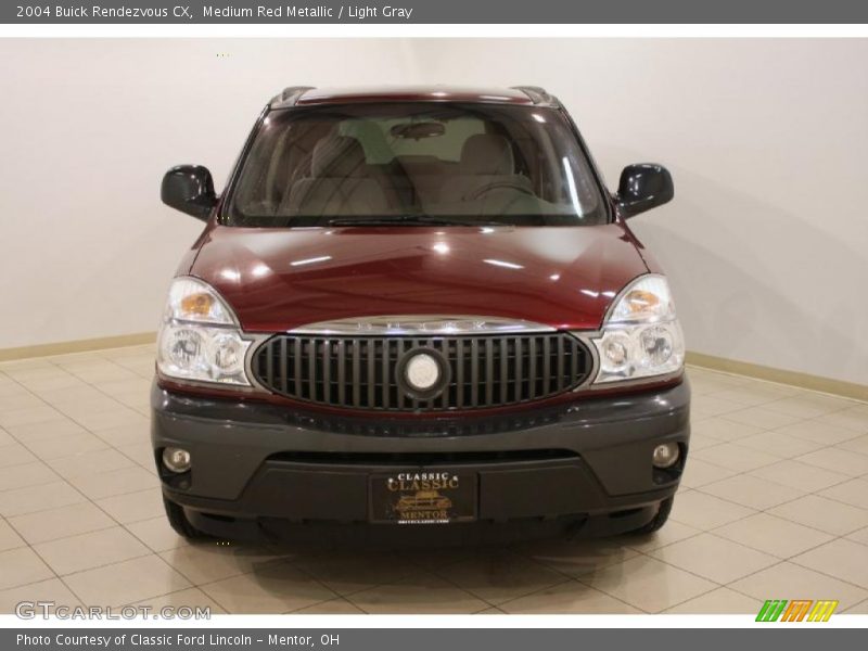 Medium Red Metallic / Light Gray 2004 Buick Rendezvous CX