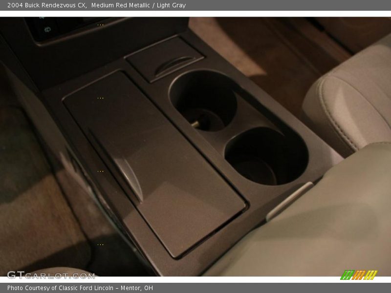 Medium Red Metallic / Light Gray 2004 Buick Rendezvous CX