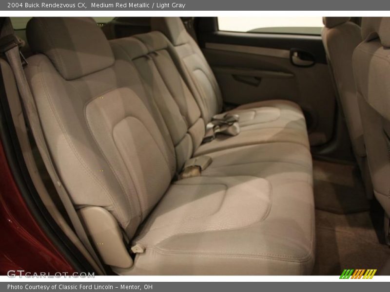 Medium Red Metallic / Light Gray 2004 Buick Rendezvous CX