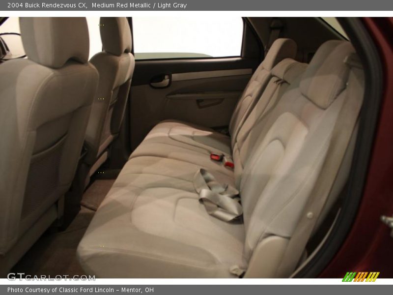 Medium Red Metallic / Light Gray 2004 Buick Rendezvous CX