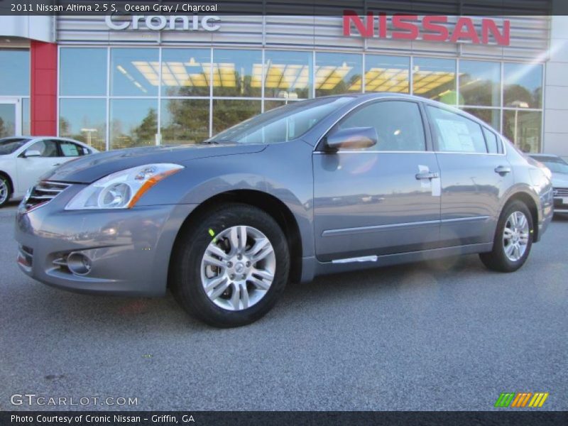Ocean Gray / Charcoal 2011 Nissan Altima 2.5 S
