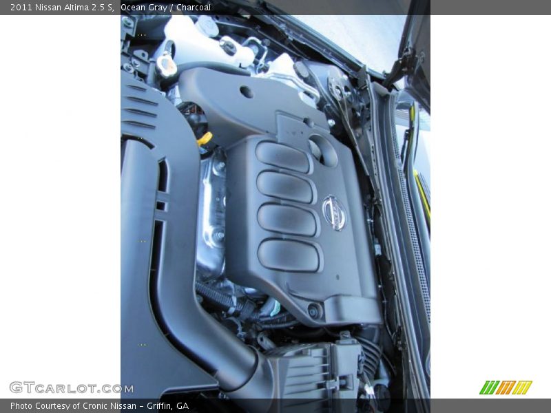 Ocean Gray / Charcoal 2011 Nissan Altima 2.5 S