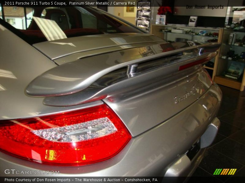  2011 911 Turbo S Coupe Platinum Silver Metallic