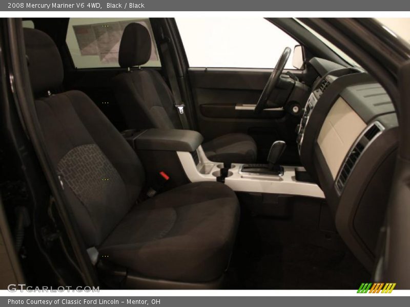 Black / Black 2008 Mercury Mariner V6 4WD