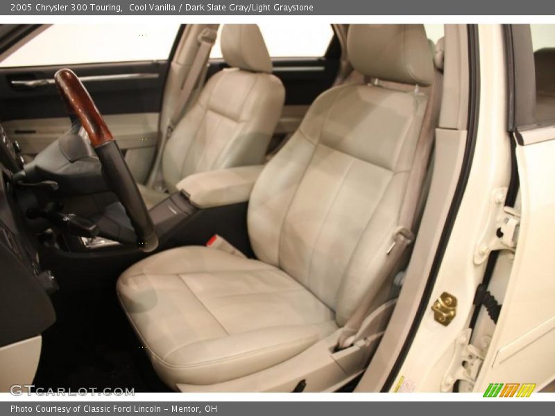 Cool Vanilla / Dark Slate Gray/Light Graystone 2005 Chrysler 300 Touring