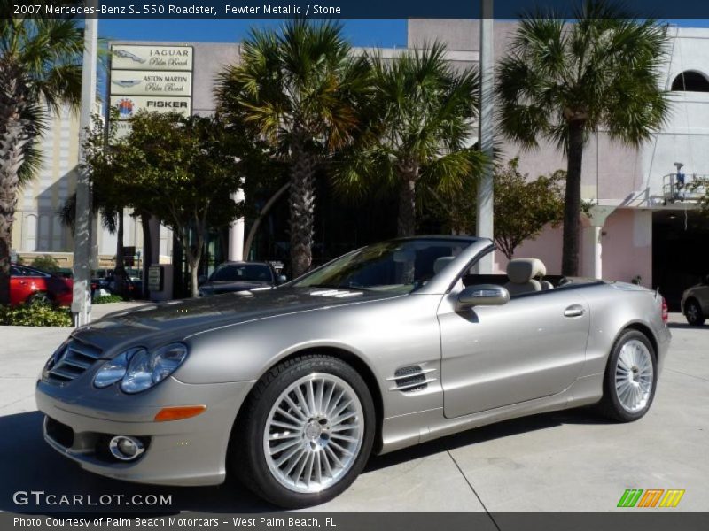  2007 SL 550 Roadster Pewter Metallic