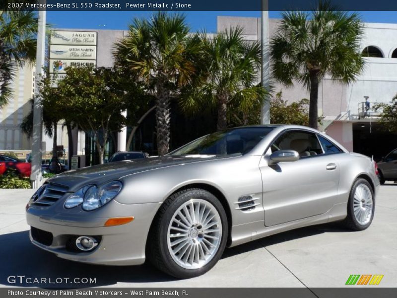  2007 SL 550 Roadster Pewter Metallic
