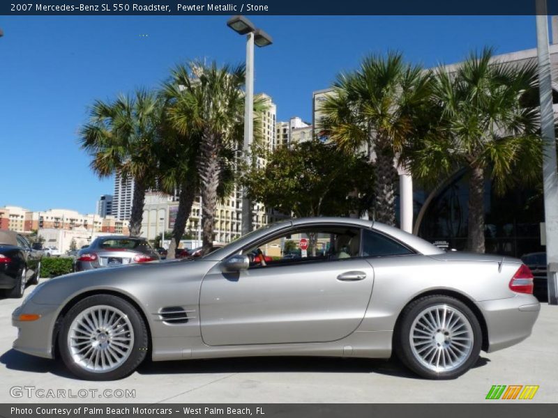  2007 SL 550 Roadster Pewter Metallic