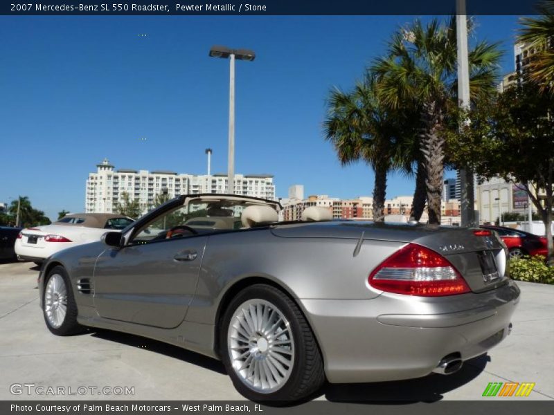  2007 SL 550 Roadster Pewter Metallic