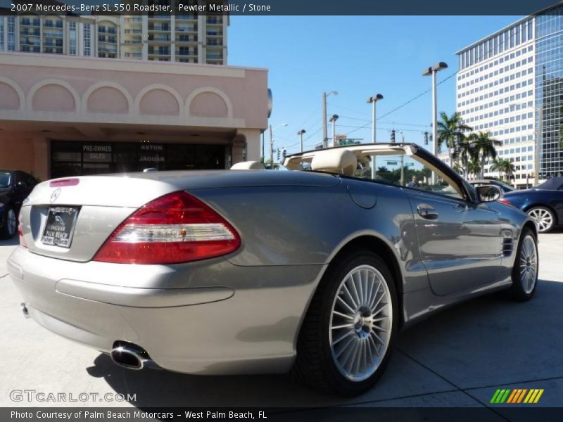  2007 SL 550 Roadster Pewter Metallic