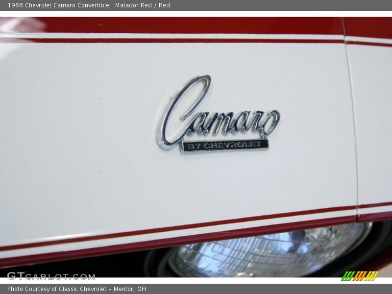  1968 Camaro Convertible Logo