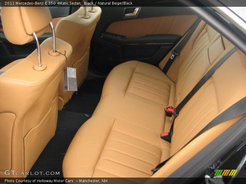 Black / Natural Beige/Black 2011 Mercedes-Benz E 350 4Matic Sedan