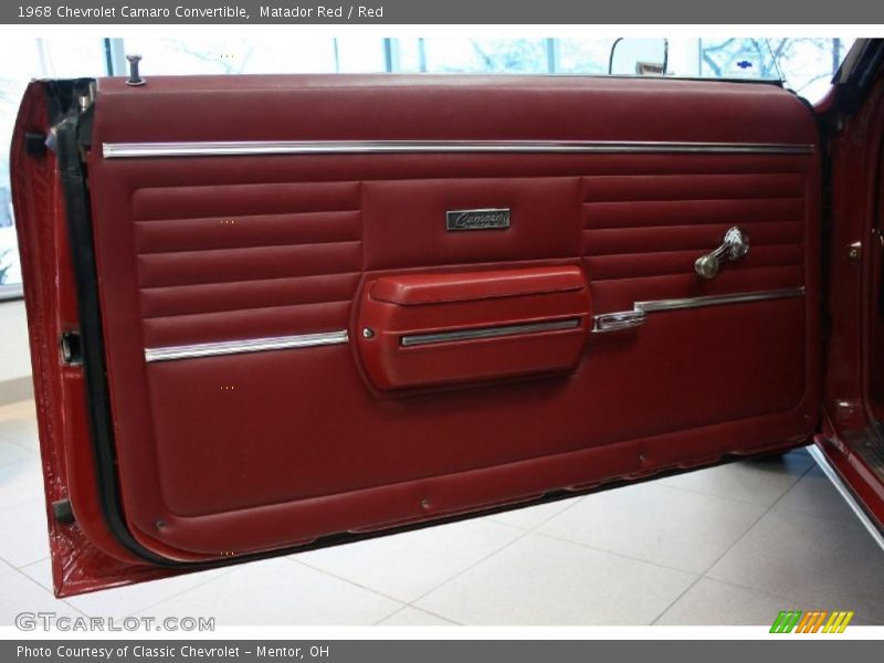 Door Panel of 1968 Camaro Convertible