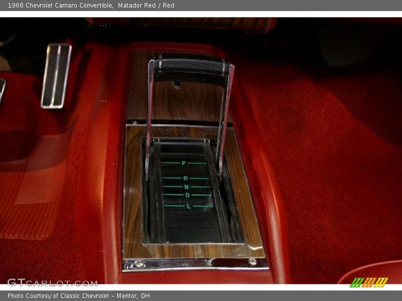  1968 Camaro Convertible Automatic Shifter