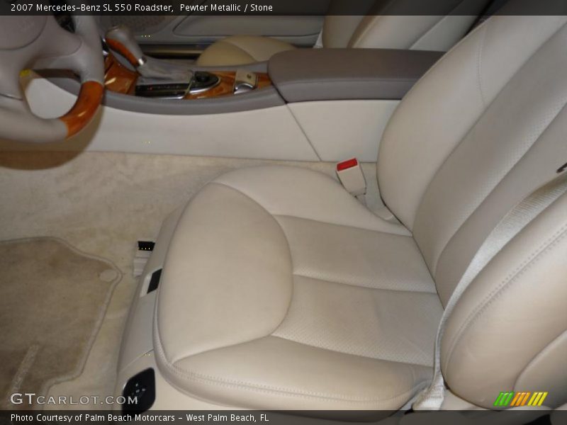 2007 SL 550 Roadster Stone Interior