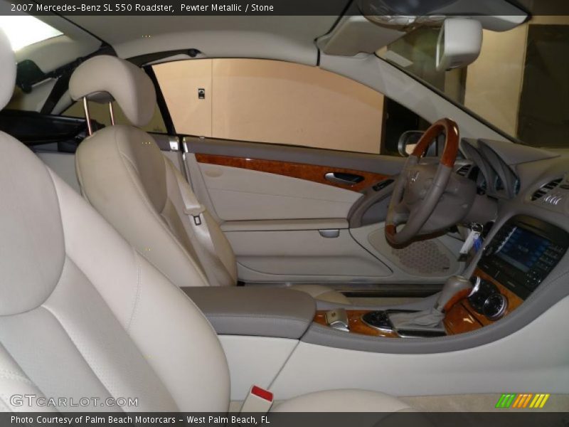  2007 SL 550 Roadster Stone Interior