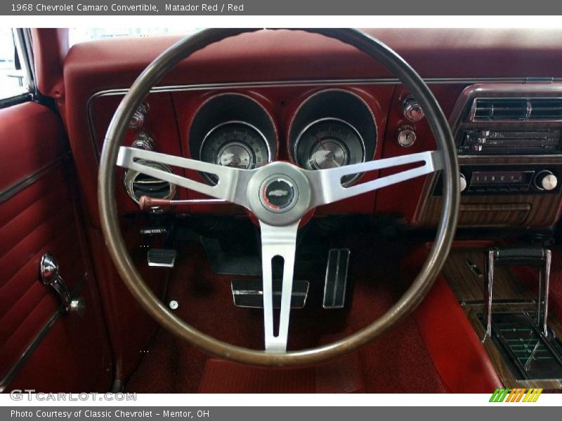  1968 Camaro Convertible Steering Wheel