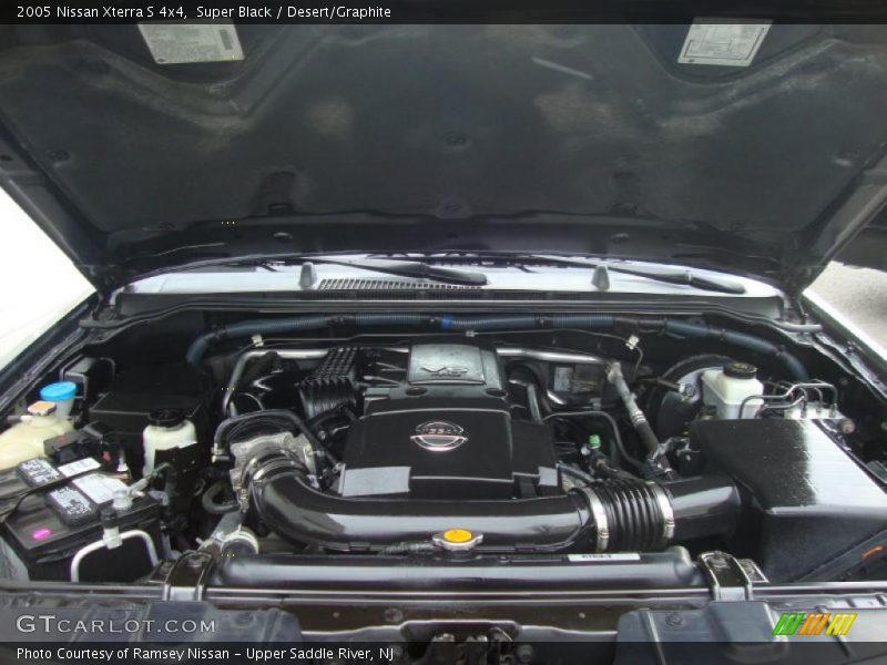 Super Black / Desert/Graphite 2005 Nissan Xterra S 4x4
