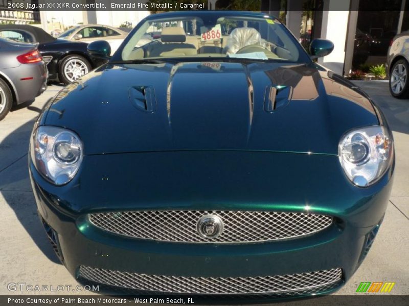  2008 XK XKR Convertible Emerald Fire Metallic