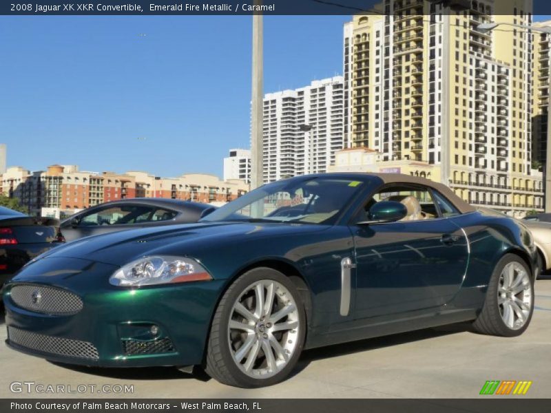  2008 XK XKR Convertible Emerald Fire Metallic