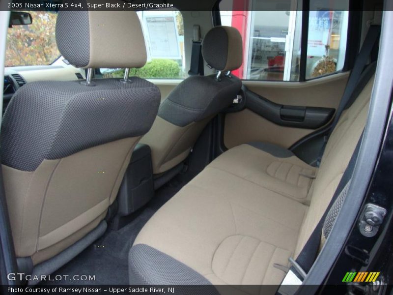 Super Black / Desert/Graphite 2005 Nissan Xterra S 4x4