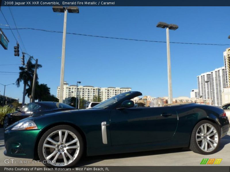  2008 XK XKR Convertible Emerald Fire Metallic