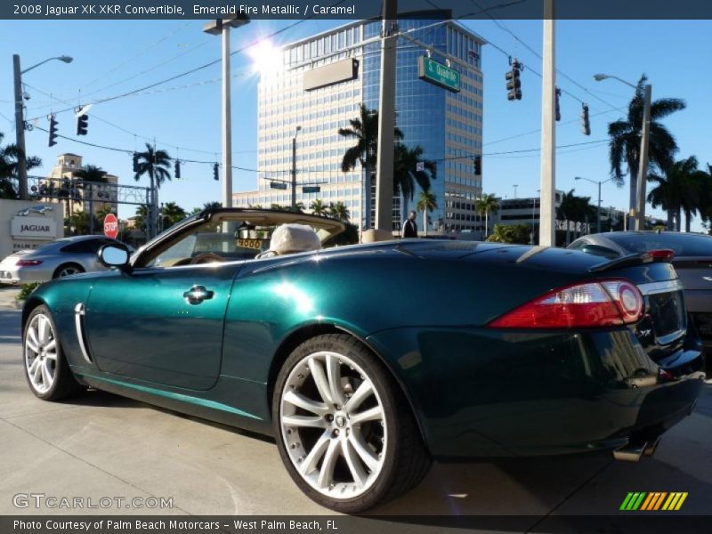  2008 XK XKR Convertible Emerald Fire Metallic