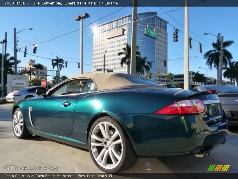  2008 XK XKR Convertible Emerald Fire Metallic