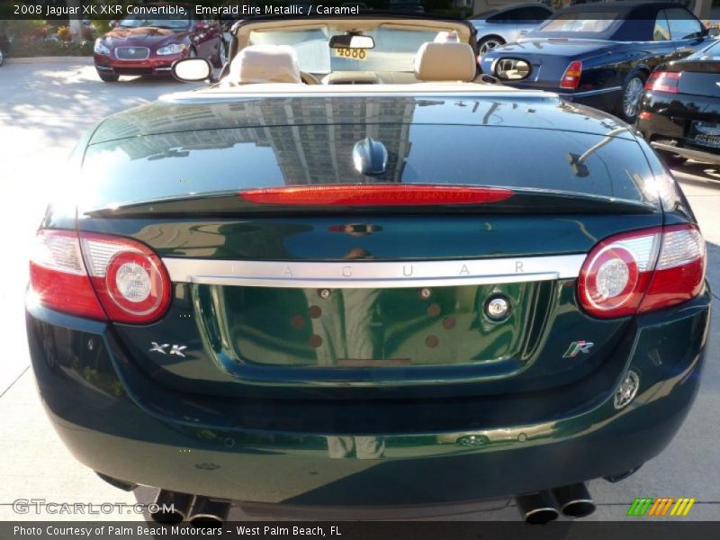  2008 XK XKR Convertible Emerald Fire Metallic