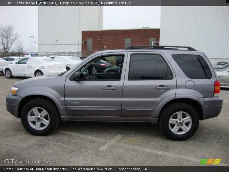 Tungsten Grey Metallic / Medium/Dark Flint 2007 Ford Escape Hybrid 4WD