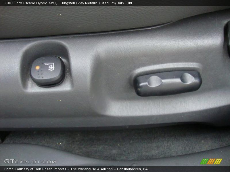Tungsten Grey Metallic / Medium/Dark Flint 2007 Ford Escape Hybrid 4WD