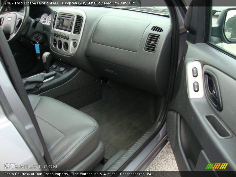Tungsten Grey Metallic / Medium/Dark Flint 2007 Ford Escape Hybrid 4WD