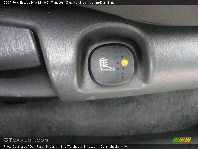 Tungsten Grey Metallic / Medium/Dark Flint 2007 Ford Escape Hybrid 4WD