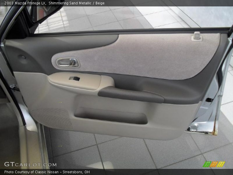 Door Panel of 2003 Protege LX