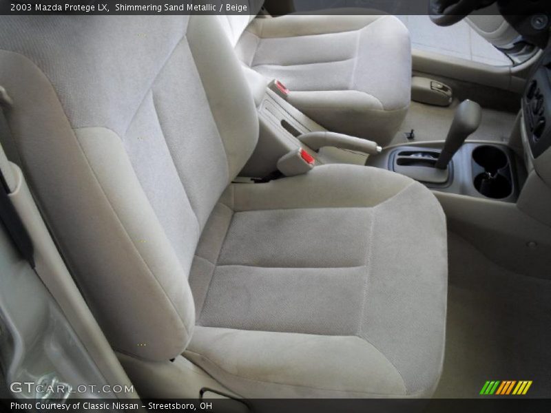  2003 Protege LX Beige Interior