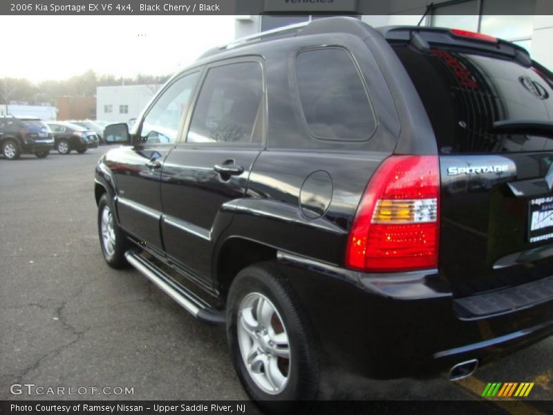 Black Cherry / Black 2006 Kia Sportage EX V6 4x4