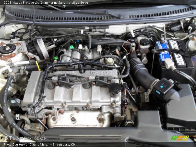 2003 Protege LX Engine - 2.0 Liter DOHC 16-Valve 4 Cylinder
