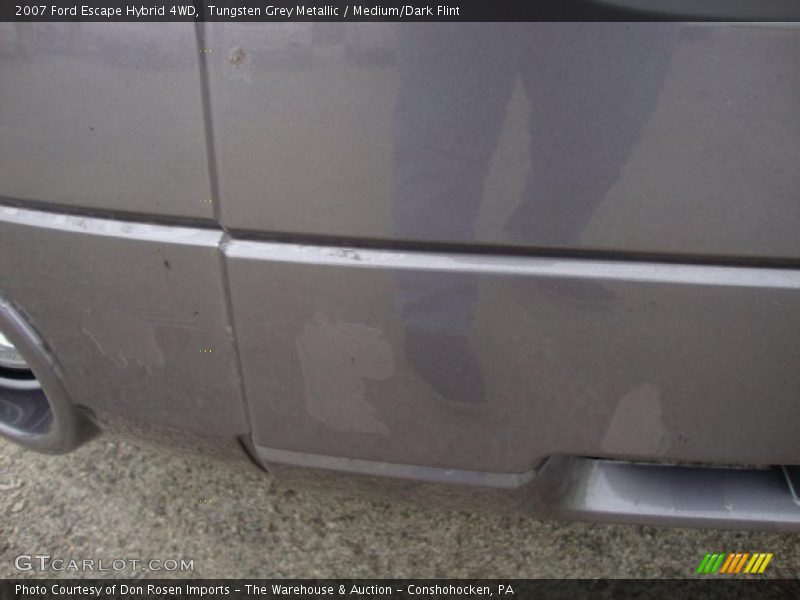 Tungsten Grey Metallic / Medium/Dark Flint 2007 Ford Escape Hybrid 4WD